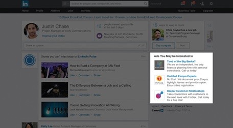 linkedin ads text ads message ads stratégie visibilité en ligne agence digitale bordeaux