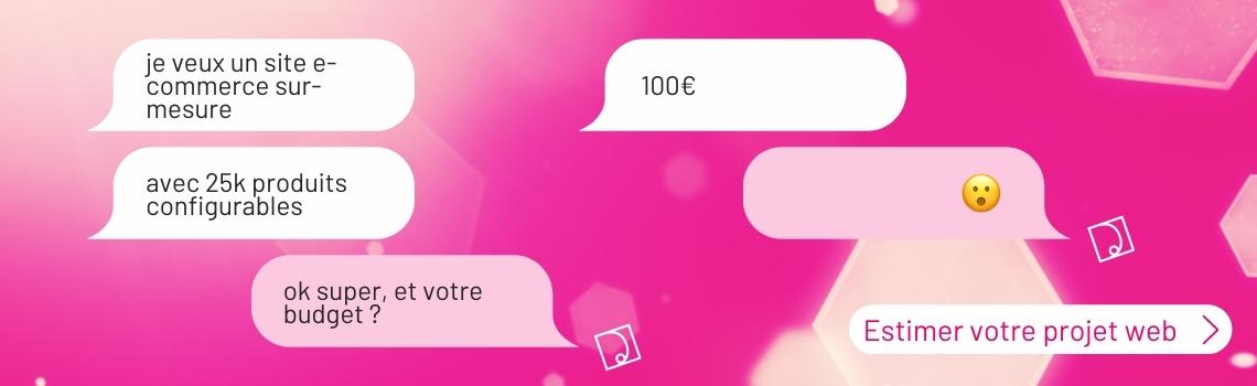 Estimer budget projet web site internet logiciel développement web agence bordeaux
