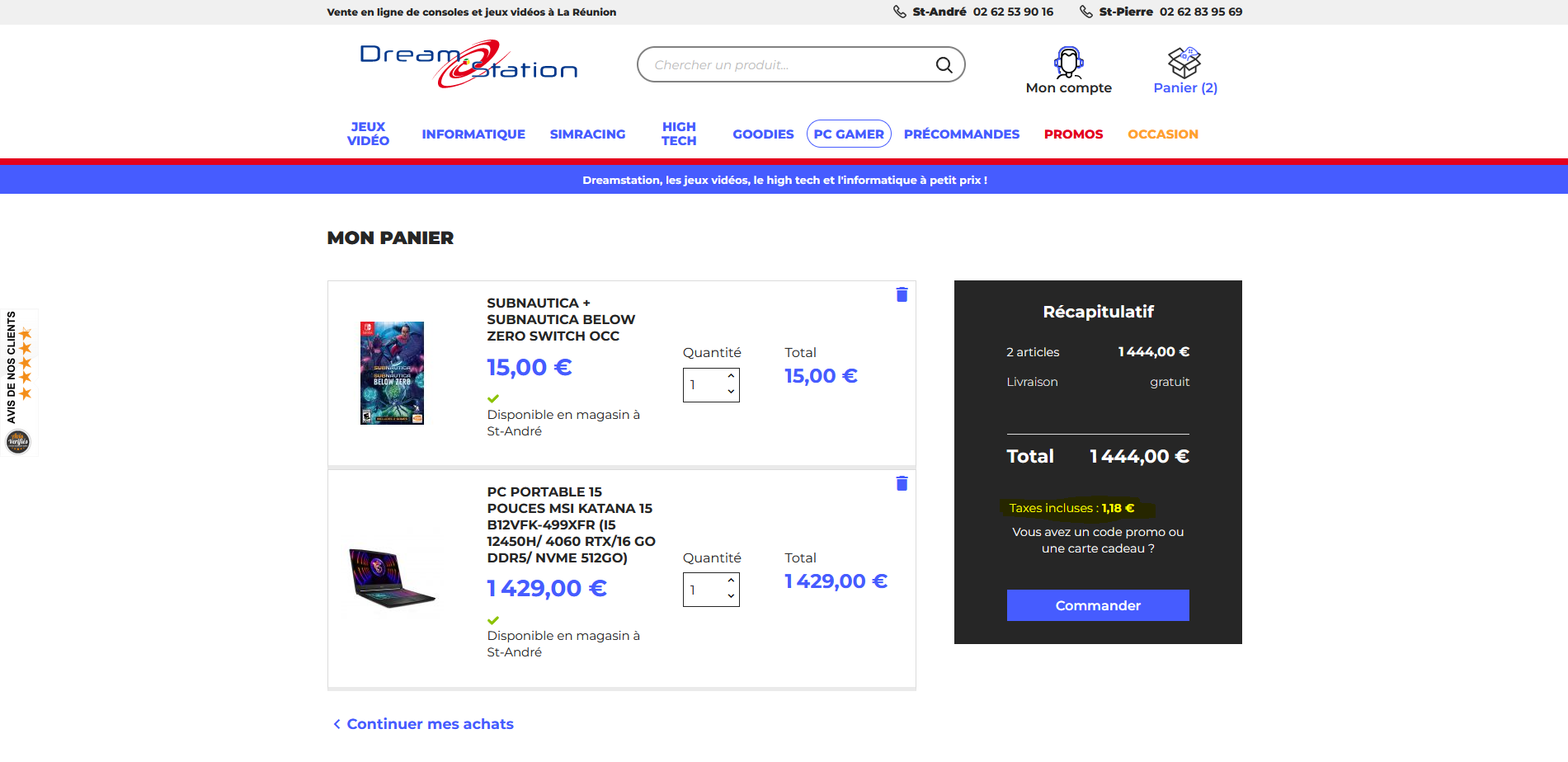 éco-participation dreamstation contribution environnementale ecommerce agence développement web