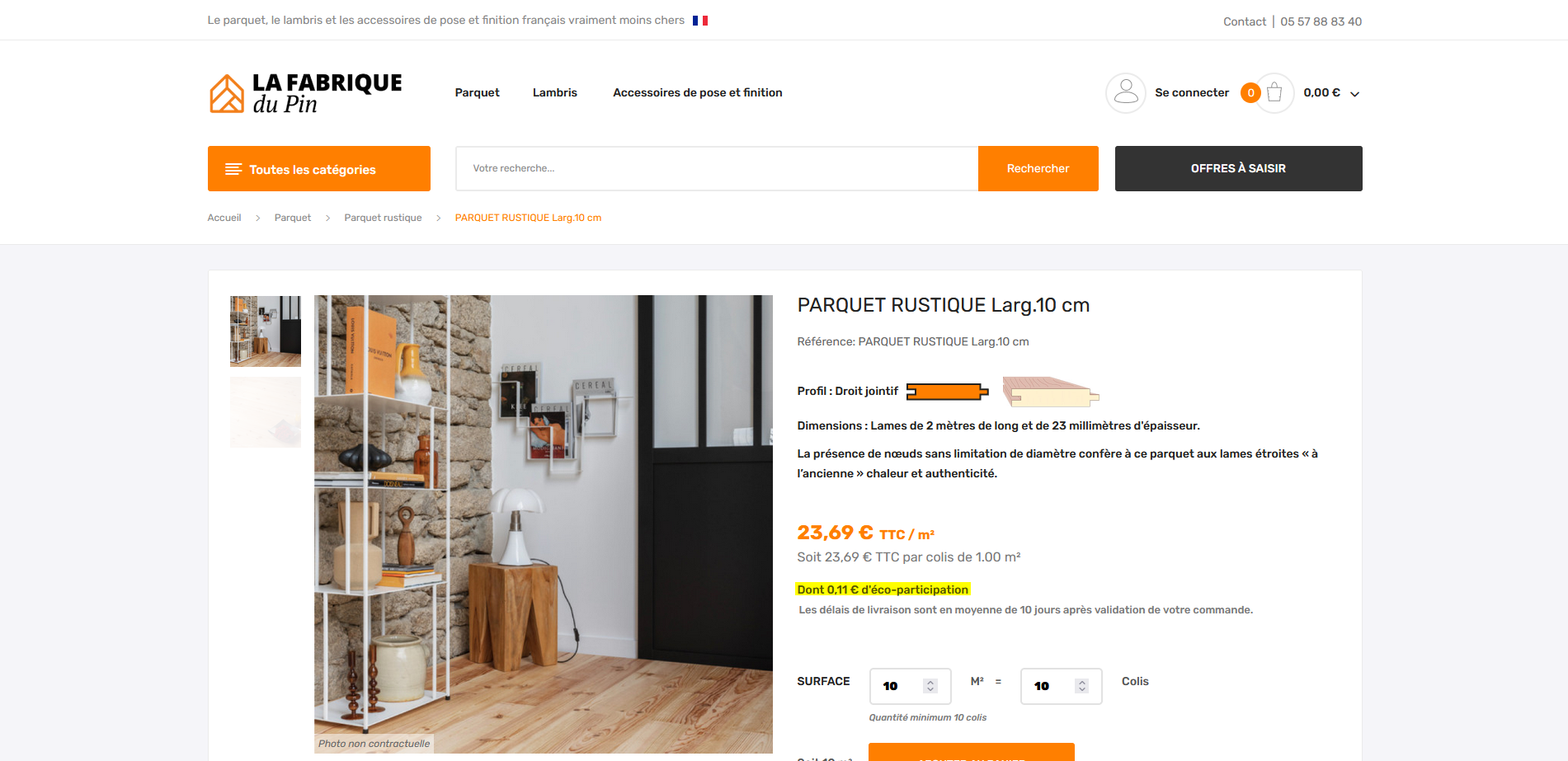 éco-participation fabrique du pin contribution environnementale ecommerce agence développement web