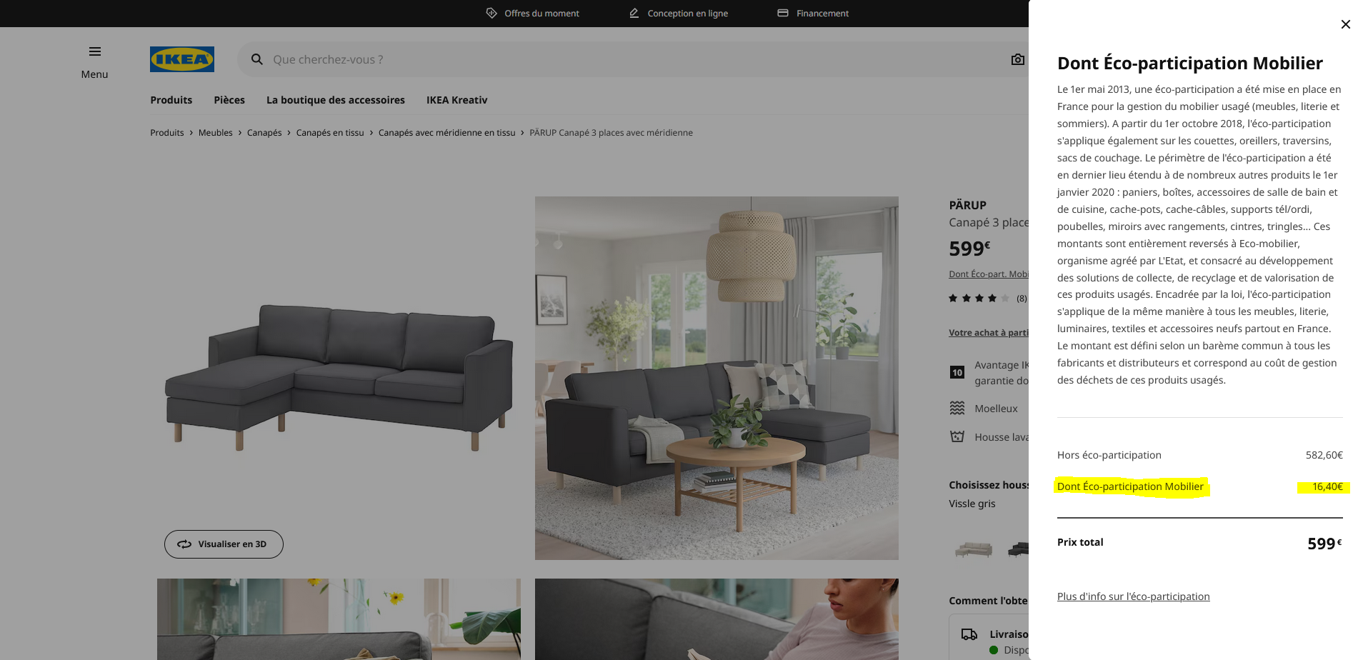 éco-participation ikea contribution environnementale ecommerce agence développement web