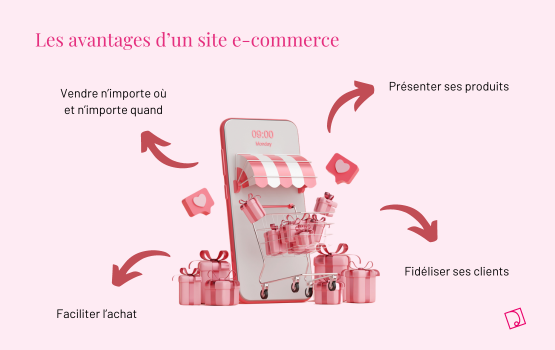 avantage site e-commerce boutique en ligne création refonte agence développement web bordeaux
