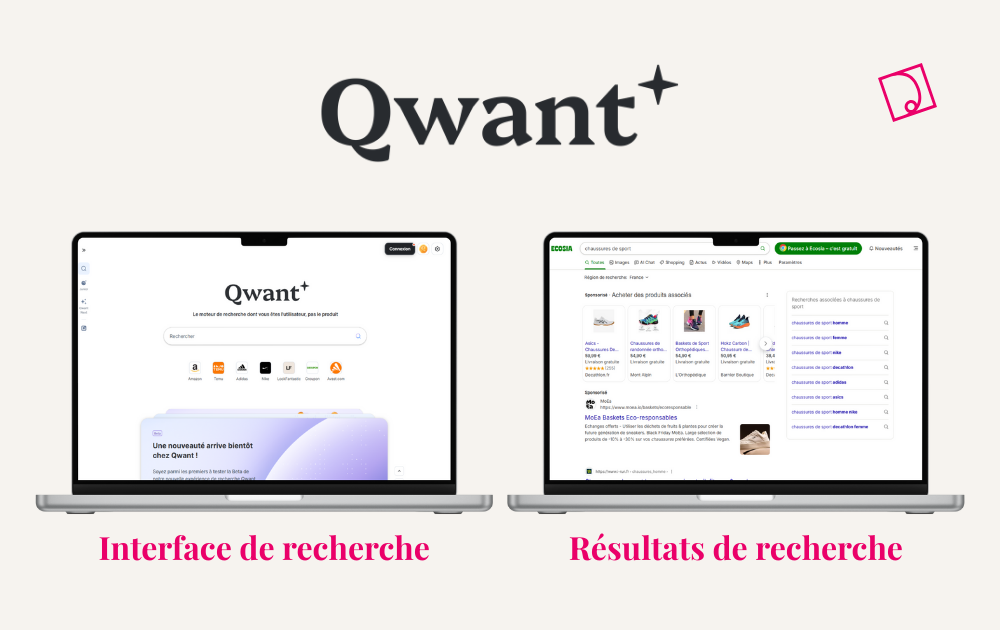 Résultats recherche Qwant respect vie privée moteur français YouRank IA synonymes