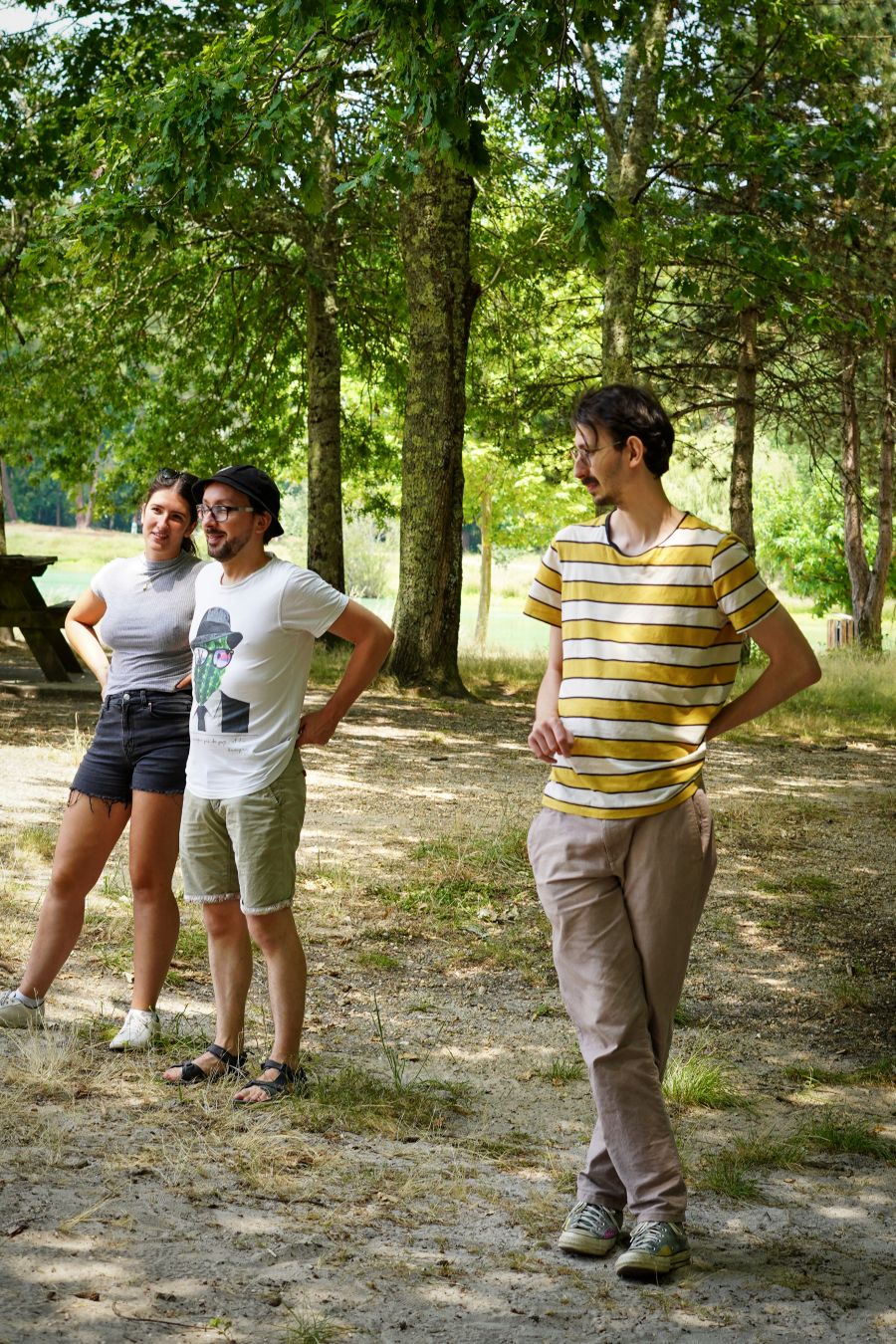L'équipe Definima réunie en extérieur